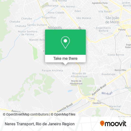 Mapa Neres Transport