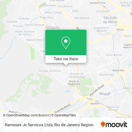 Rameses Jc Servicos Ltda map