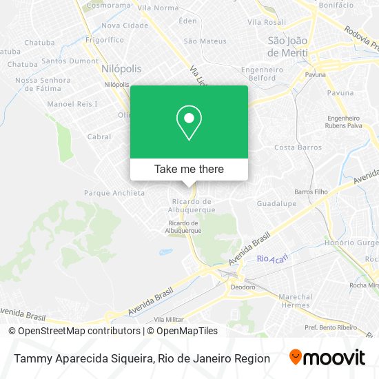 Tammy Aparecida Siqueira map