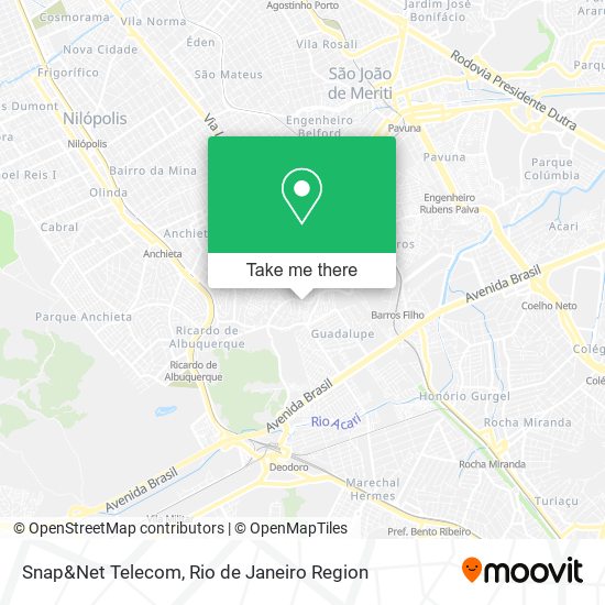 Snap&Net Telecom map