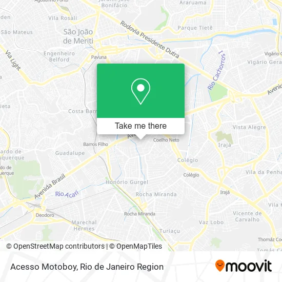Acesso Motoboy map