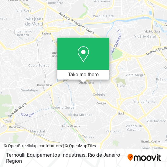 Mapa Ternoulli Equipamentos Industriais