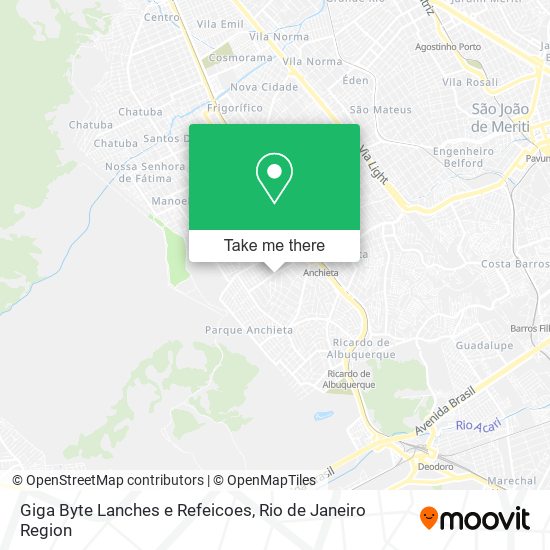 Giga Byte Lanches e Refeicoes map