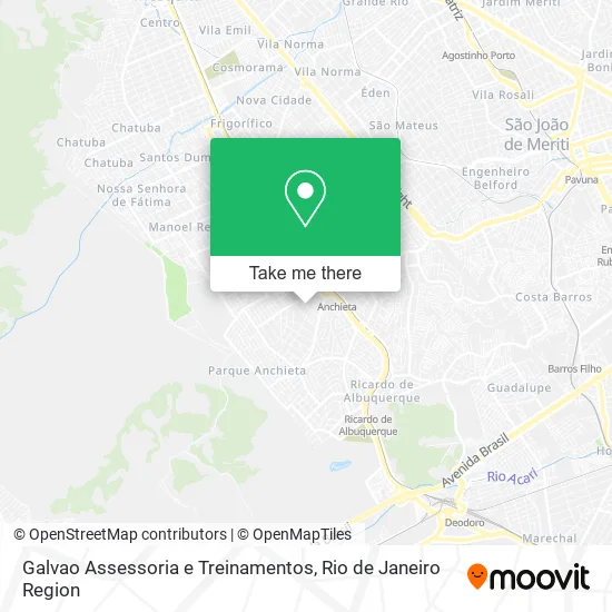 Galvao Assessoria e Treinamentos map