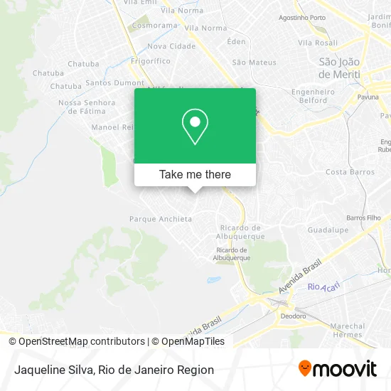 Jaqueline Silva map