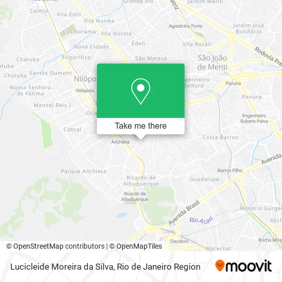 Lucicleide Moreira da Silva map