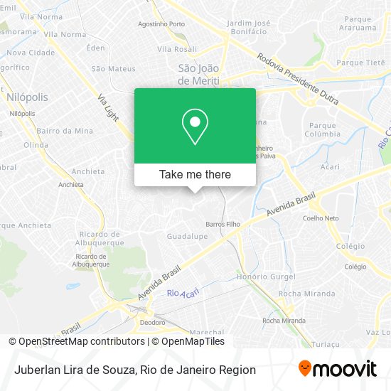 Juberlan Lira de Souza map