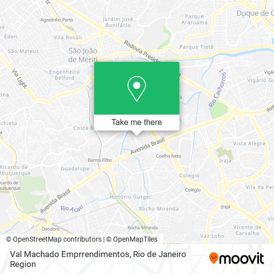 Val Machado Emprrendimentos map