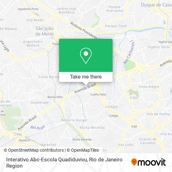 Mapa Interativo Abc-Escola Quadiduvivu