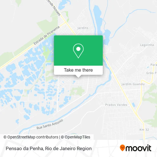 Pensao da Penha map