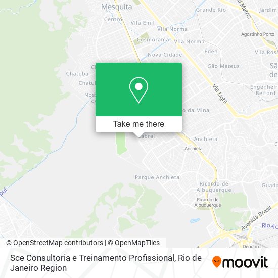 Mapa Sce Consultoria e Treinamento Profissional