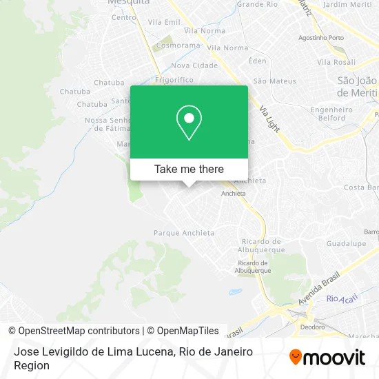 Jose Levigildo de Lima Lucena map