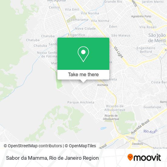 Sabor da Mamma map