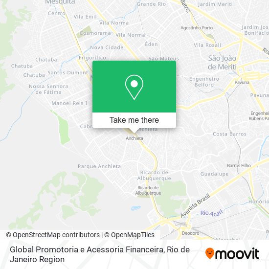 Global Promotoria e Acessoria Financeira map