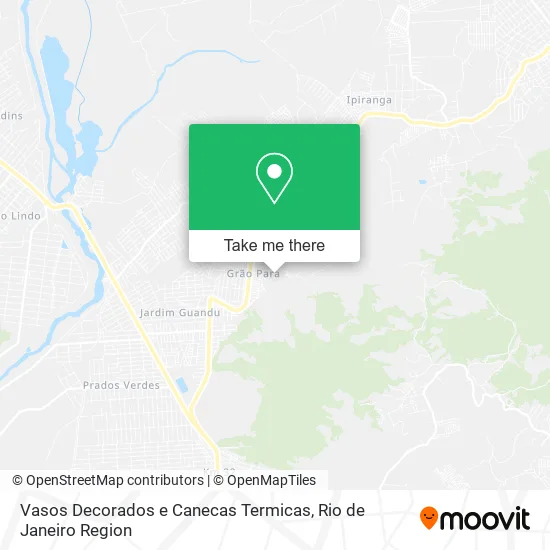 Vasos Decorados e Canecas Termicas map