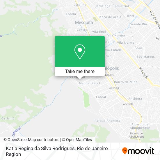 Katia Regina da Silva Rodrigues map