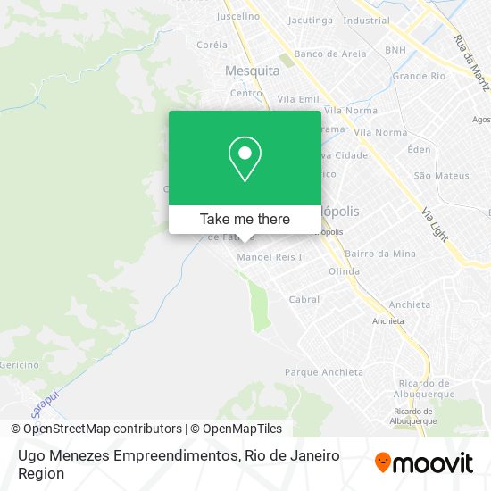 Ugo Menezes Empreendimentos map