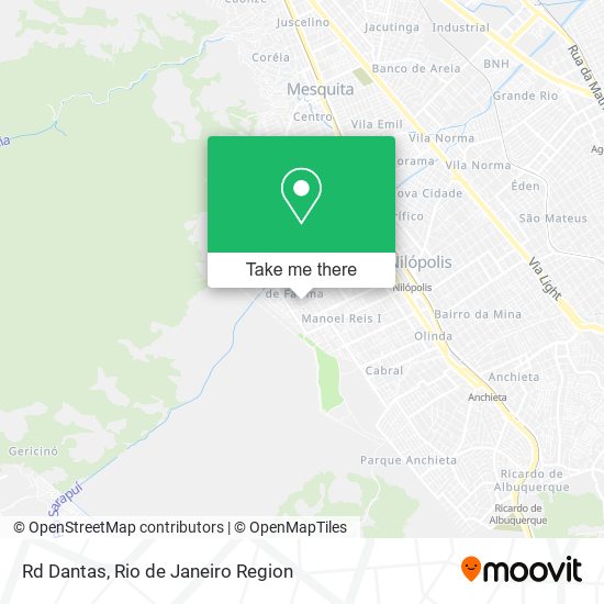 Rd Dantas map