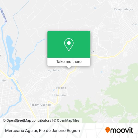 Mapa Mercearia Aguiar