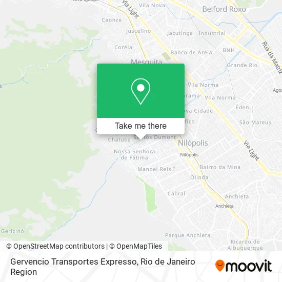 Gervencio Transportes Expresso map