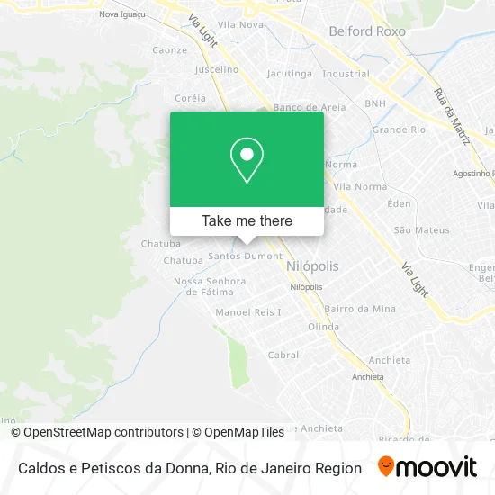 Caldos e Petiscos da Donna map