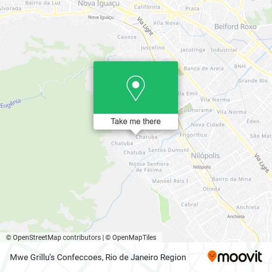 Mwe Grillu's Confeccoes map