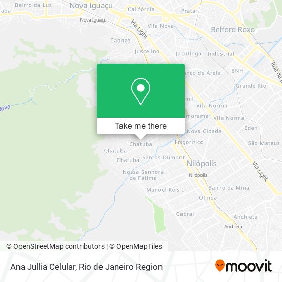 Ana Jullia Celular map