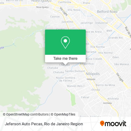 Mapa Jeferson Auto Pecas