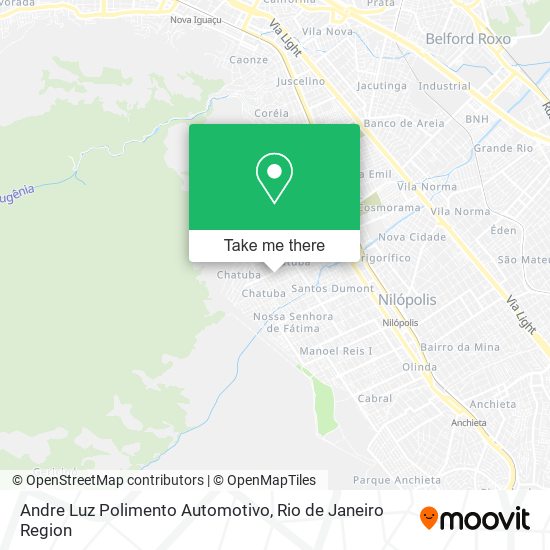 Andre Luz Polimento Automotivo map