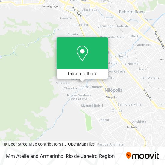 Mm Atelie and Armarinho map