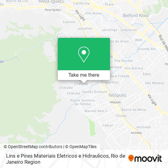 Lins e Pires Materiais Eletricos e Hidraulicos map