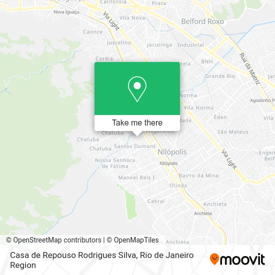 Casa de Repouso Rodrigues Silva map