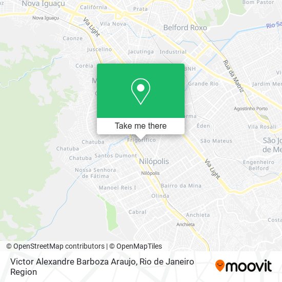 Victor Alexandre Barboza Araujo map