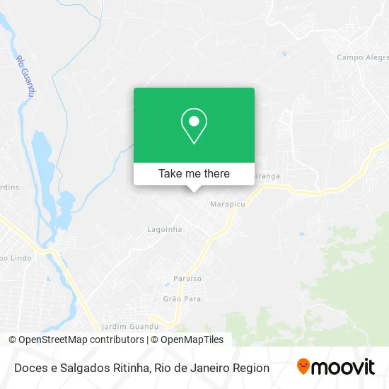 Doces e Salgados Ritinha map