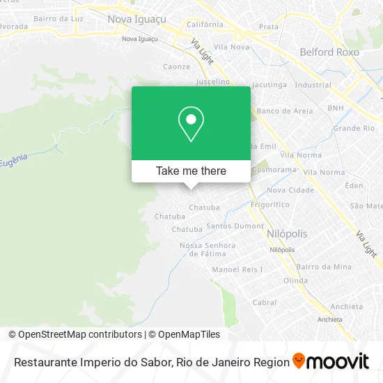 Restaurante Imperio do Sabor map