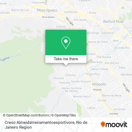 Mapa Creso Almeidatreinamentoesportivore