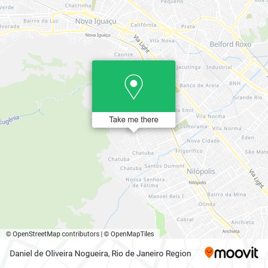 Daniel de Oliveira Nogueira map