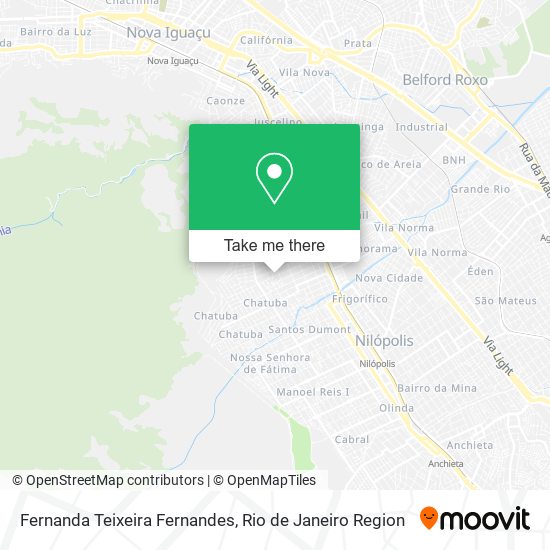 Fernanda Teixeira Fernandes map