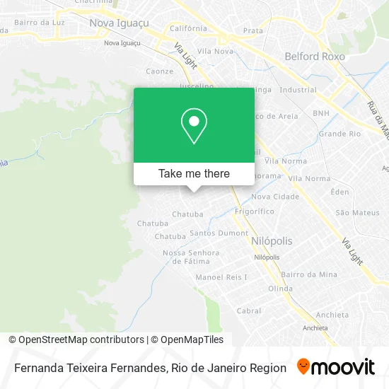 Fernanda Teixeira Fernandes map