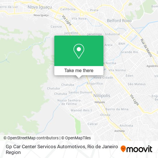 Gp Car Center Servicos Automotivos map