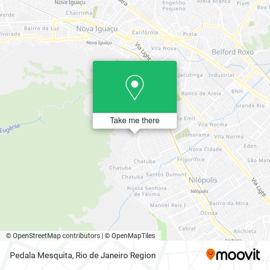 Pedala Mesquita map