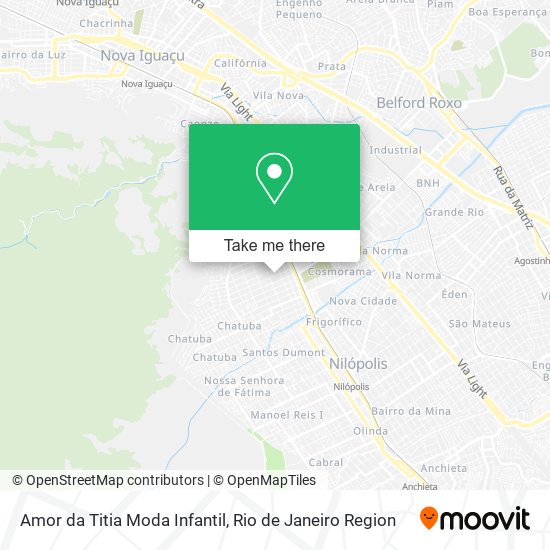 Amor da Titia Moda Infantil map