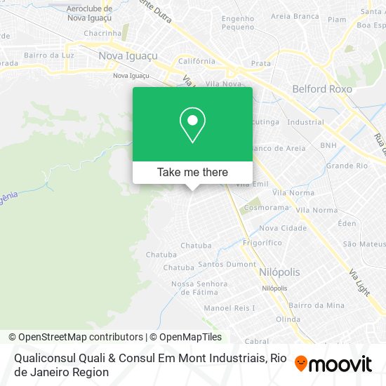 Mapa Qualiconsul Quali & Consul Em Mont Industriais