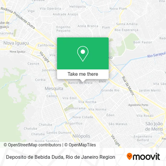 Deposito de Bebida Duda map