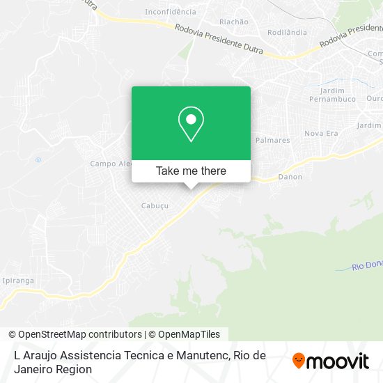L Araujo Assistencia Tecnica e Manutenc map