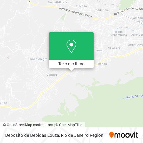 Deposito de Bebidas Louza map