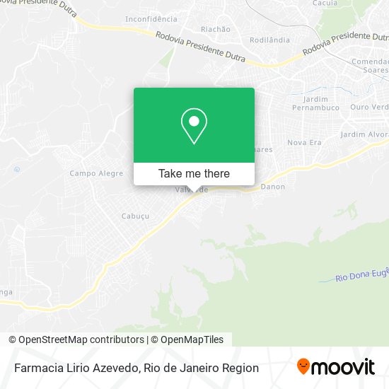 Farmacia Lirio Azevedo map