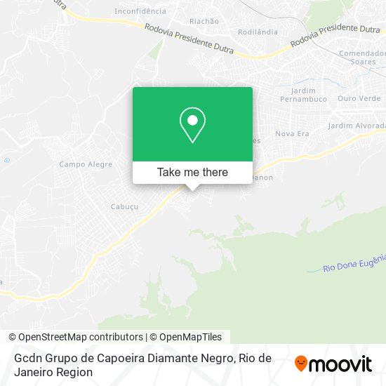 Gcdn Grupo de Capoeira Diamante Negro map