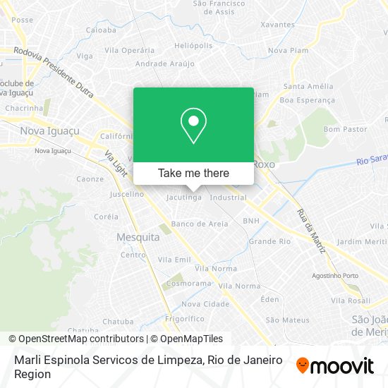 Marli Espinola Servicos de Limpeza map