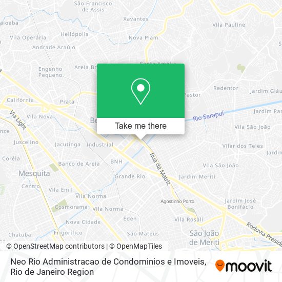 Neo Rio Administracao de Condominios e Imoveis map